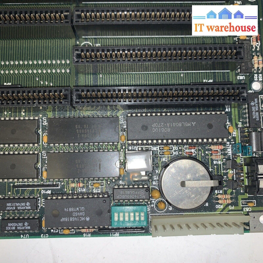 Vintage PC Motherboard 1980s 286 CPU 037-3.3-0288