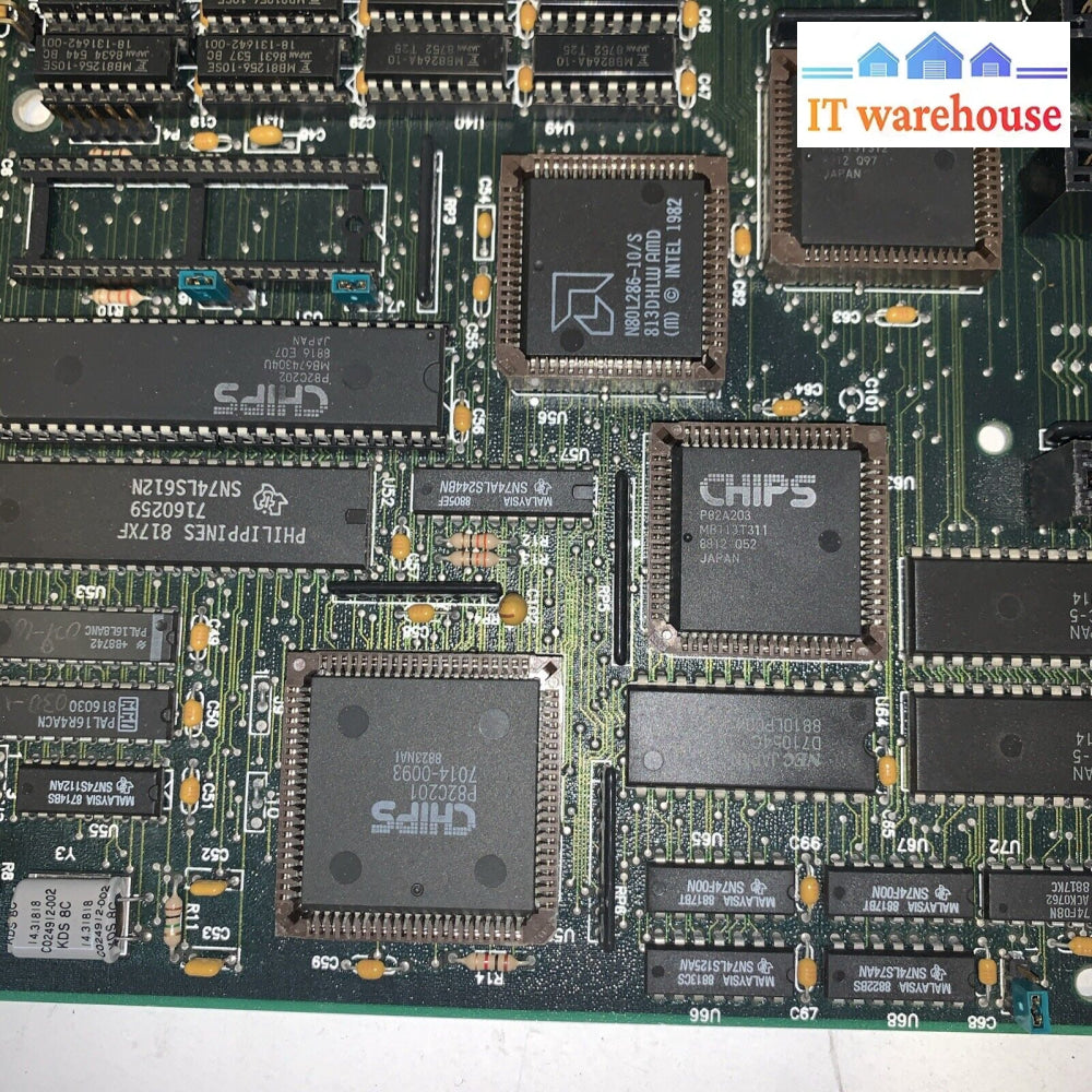 Vintage PC Motherboard 1980s 286 CPU 037-3.3-0288