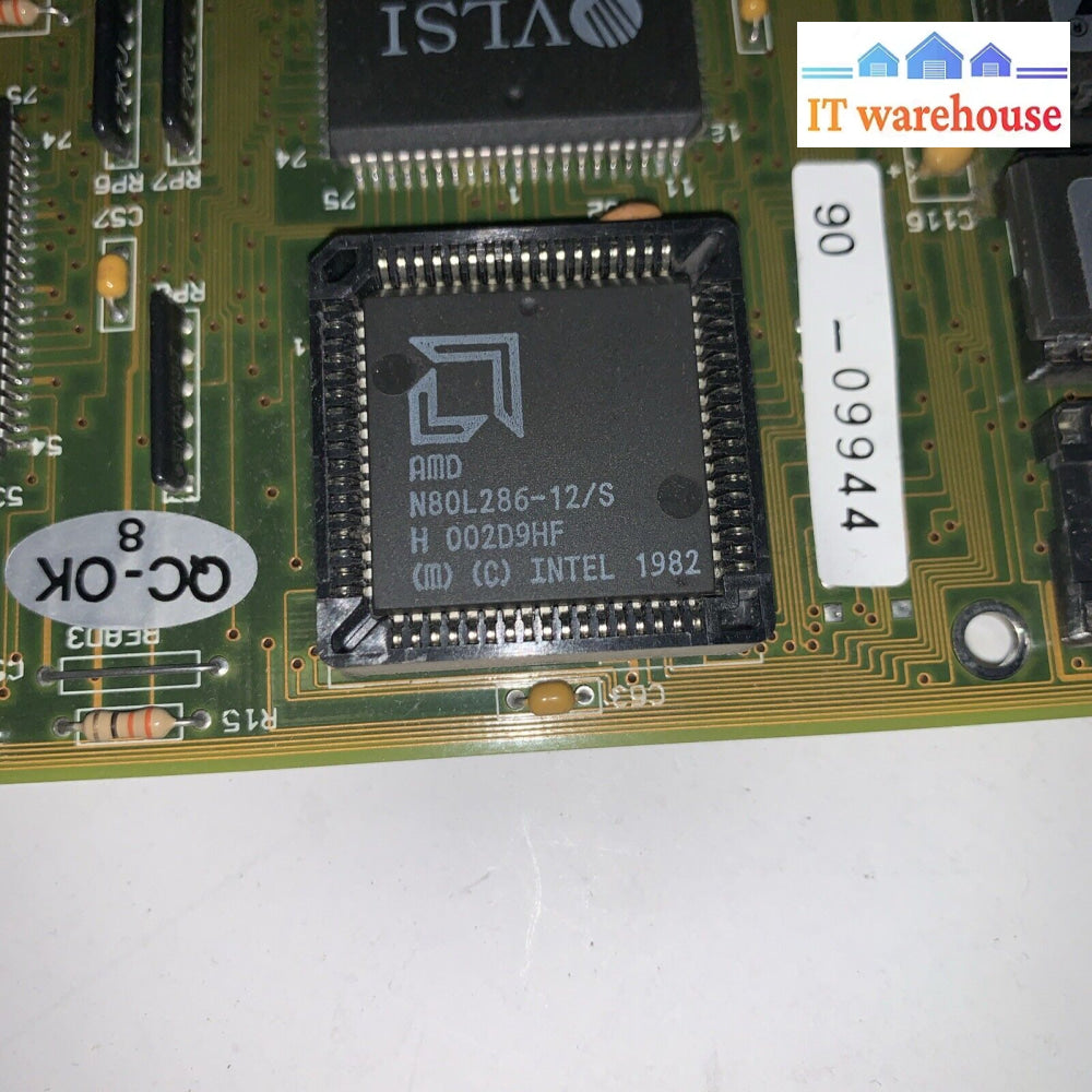 Vintage PC Motherboard 1980s 286 CPU 90-09944 / 9004-16027