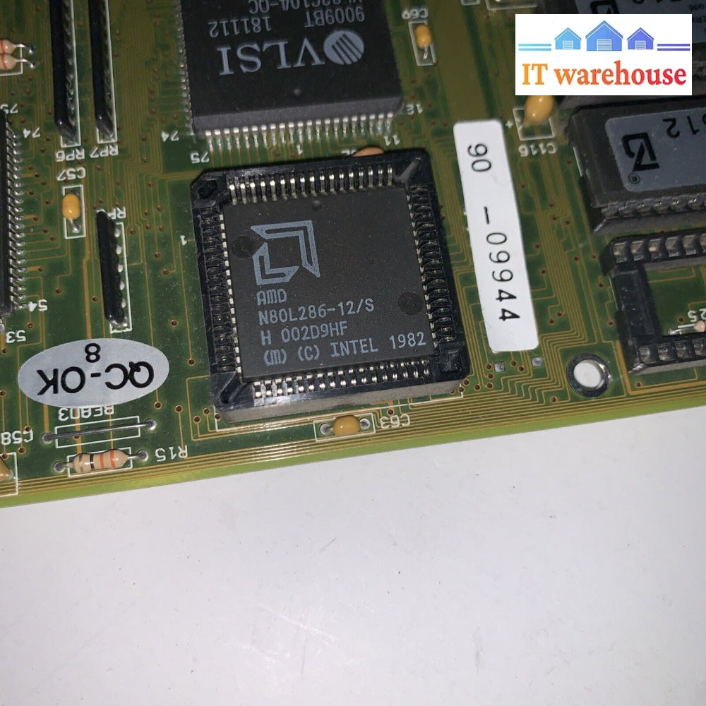 Vintage PC Motherboard 1980s 286 CPU 90-09944 / 9004-16027