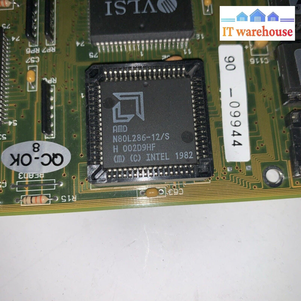 Vintage PC Motherboard 1980s 286 CPU 90-09944 / 9004-16027