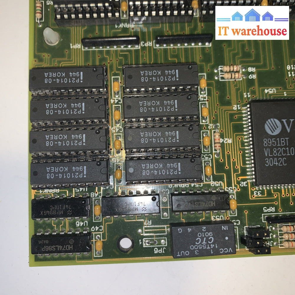 Vintage PC Motherboard 1980s 286 CPU 90-09944 / 9004-16027