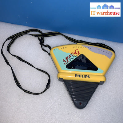 Vintage Philips D6608/30 Moving Sound Portable Cassette Player Retro Walkman （?）