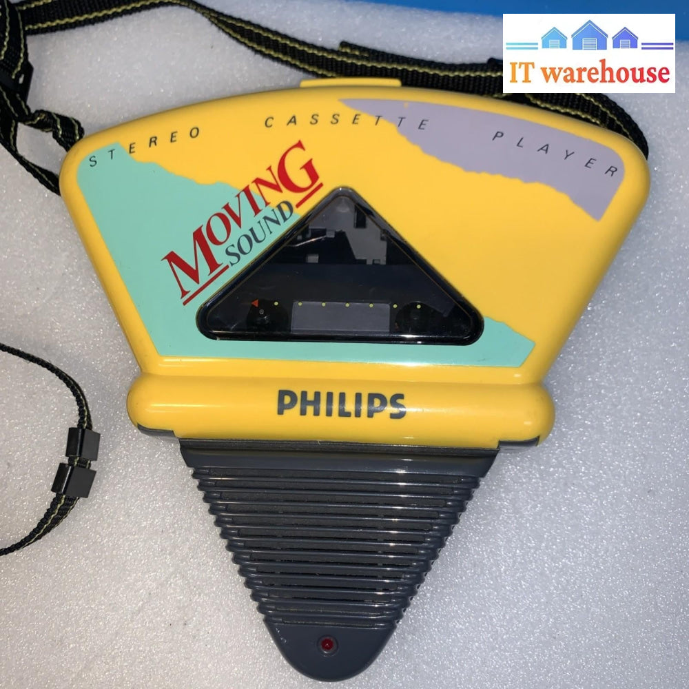 Vintage Philips D6608/30 Moving Sound Portable Cassette Player Retro Walkman （?）
