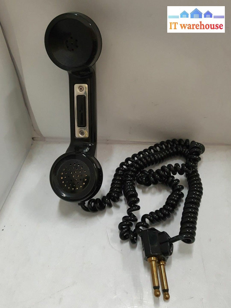 - Vintage Push To Talk Handset 396A  with Connector