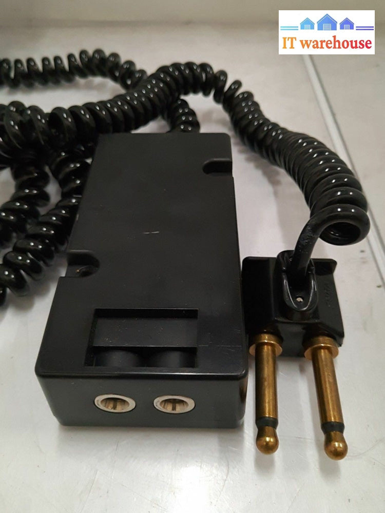 - Vintage Push To Talk Handset 396A  with Connector