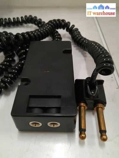 - Vintage Push To Talk Handset 396A  with Connector