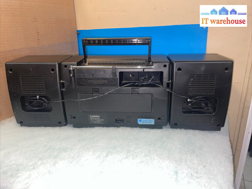 Vintage Rare - Gold star boombox TW 710A