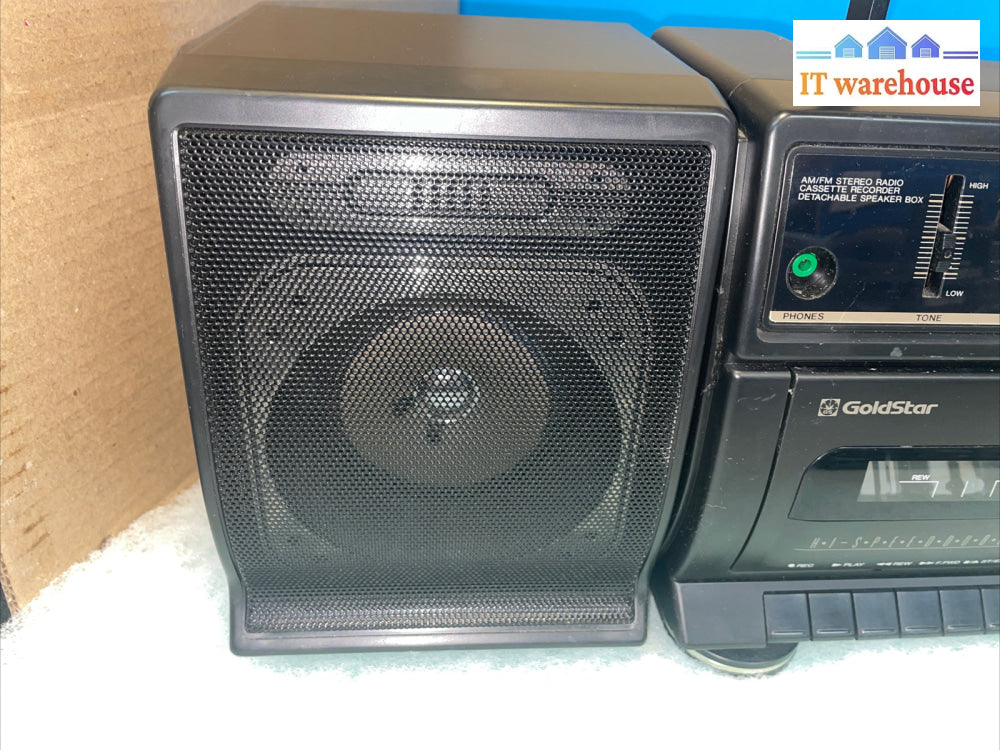 Vintage Rare - Gold star boombox TW 710A
