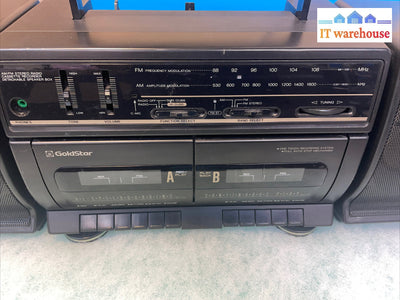 Vintage Rare - Gold star boombox TW 710A
