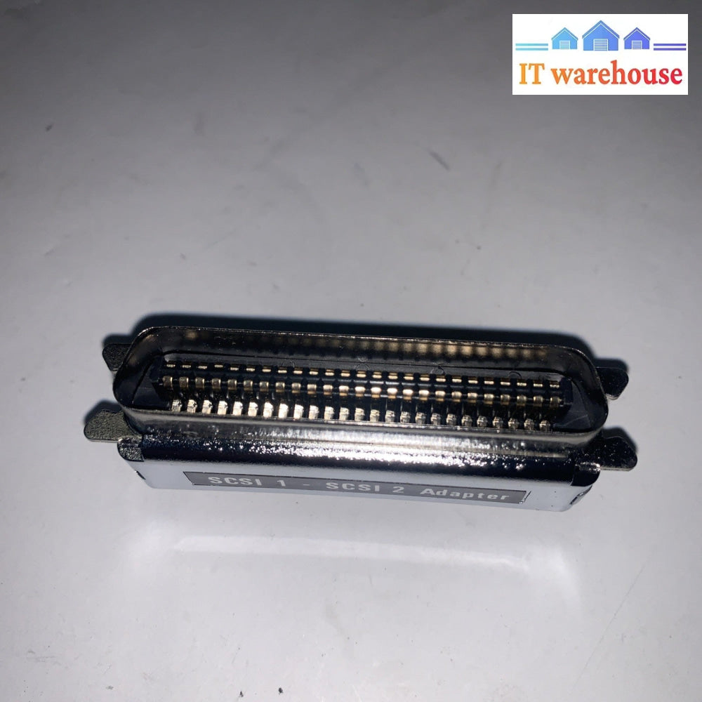 Vintage SCSI 1 (male) - SCSI 2 (female) adapter