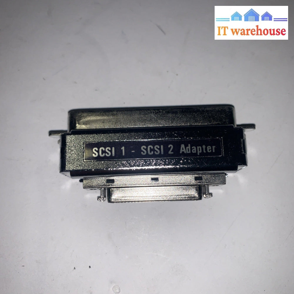 Vintage SCSI 1 (male) - SCSI 2 (female) adapter
