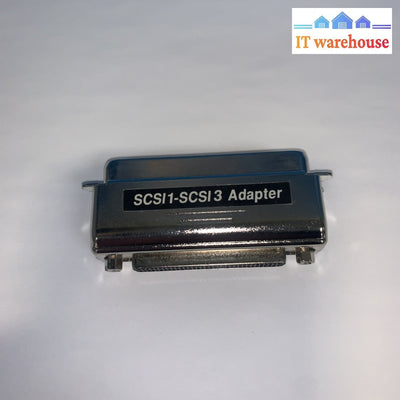 Vintage SCSI 1 (male) - SCSI 3 (female) adapter