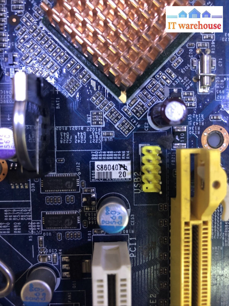 Vintage Shuttle Motherboard Fg31 (S5113) V3.2 +