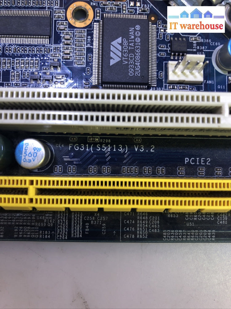 Vintage Shuttle Motherboard FG31 (S5113) V3.2 +