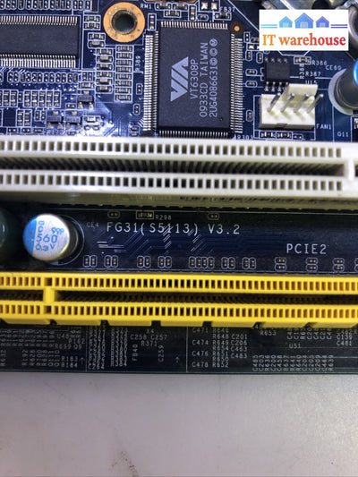 Vintage Shuttle Motherboard FG31 (S5113) V3.2 +