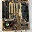 Vintage Socket 7 Loaded Motherboard With Cpu And Memory ~
