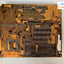 Vintage Socket 7 Loaded Motherboard With Cpu And Memory ~