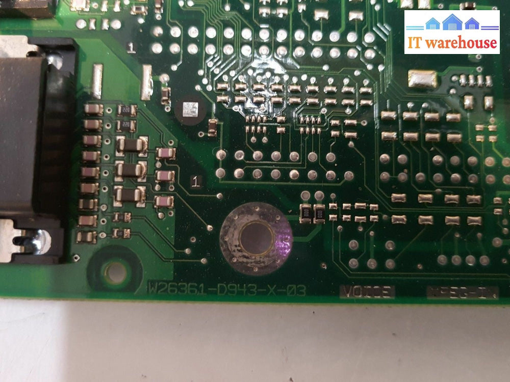 - VINTAGE SOCKET 7 MOTHERBOARD S26361-D943-A62 W26361-D943-X-03 (W/CPU&RAM)