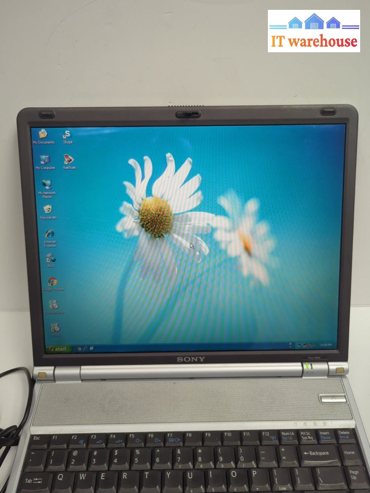 VINTAGE Sony PCG-9P3P 14’’ LAPTOP INTEL P4 2.8GHz CPU/256MB RAM/100GB HDD/WIN XP-