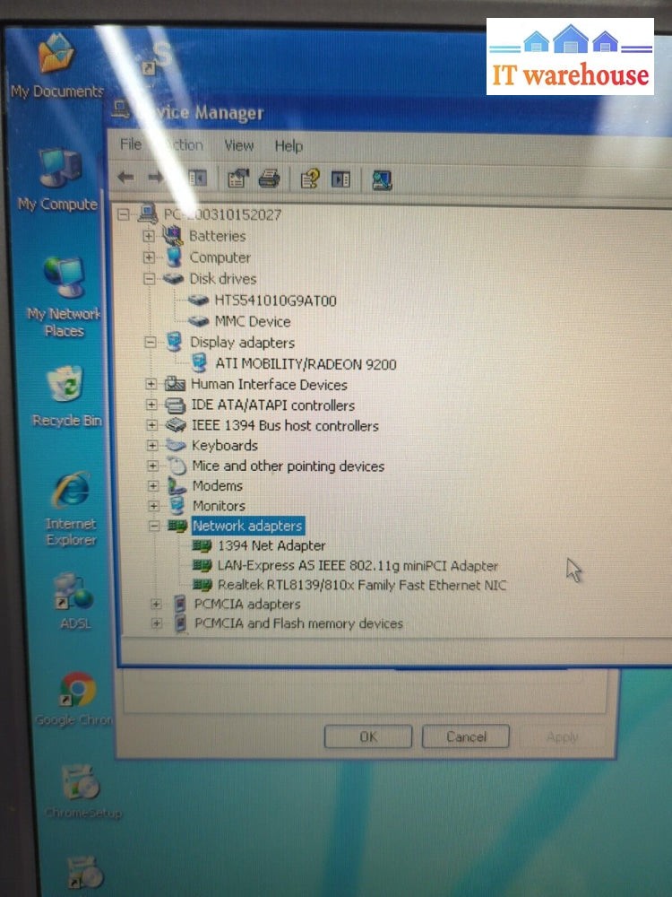VINTAGE Sony PCG-9P3P 14’’ LAPTOP INTEL P4 2.8GHz CPU/256MB RAM/100GB HDD/WIN XP-