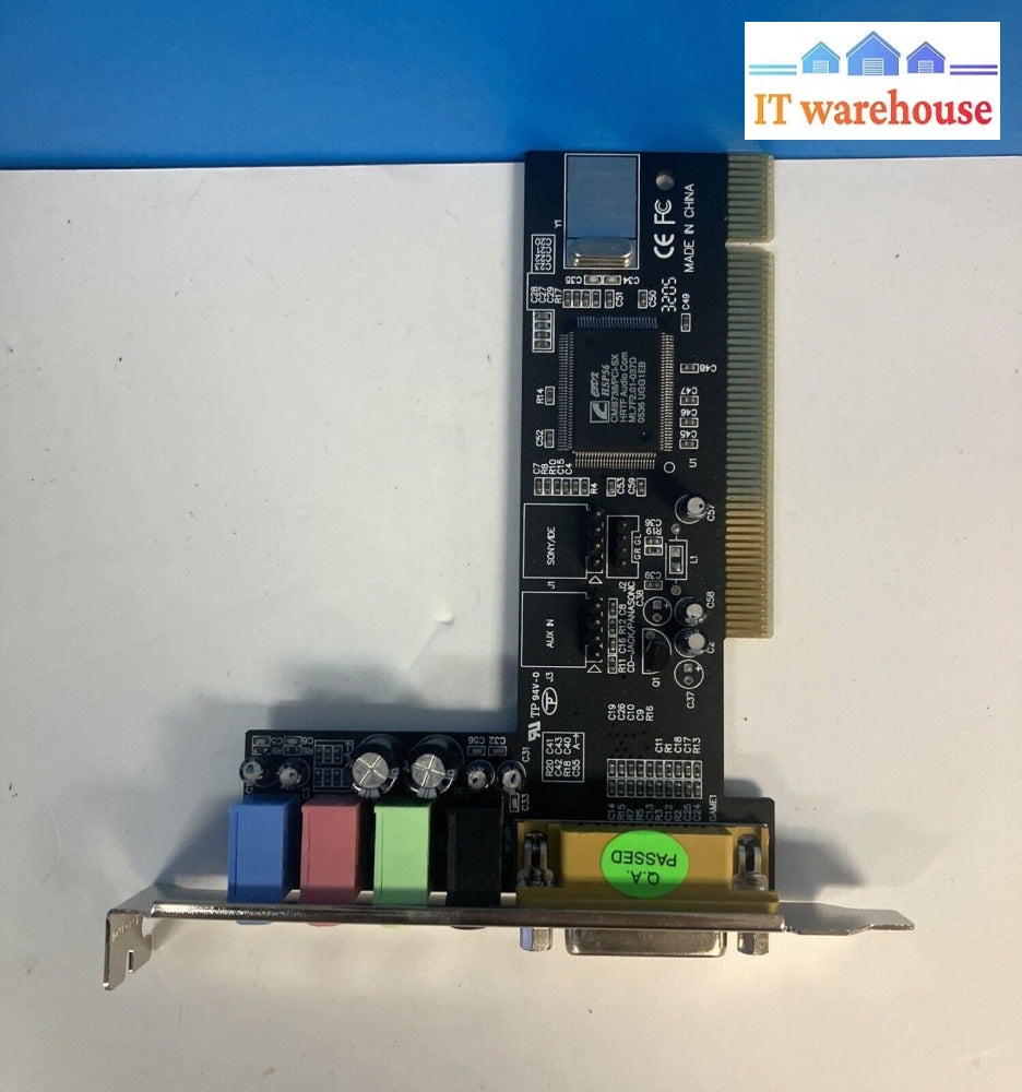 Vintage ST-Lab Internal Sound Card 8738 PCI sp-m01-4030-00-00011 ~