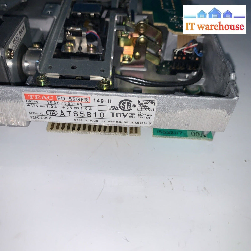 Vintage Teac Fd-55Gfr 149-U 5.25’ Floppy Disk Drive Tested/Working