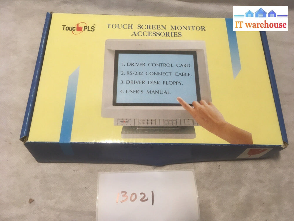 + Vintage Touch plus Touch Screen Monitor Accessories W/ 3M 5” Disk Driver
