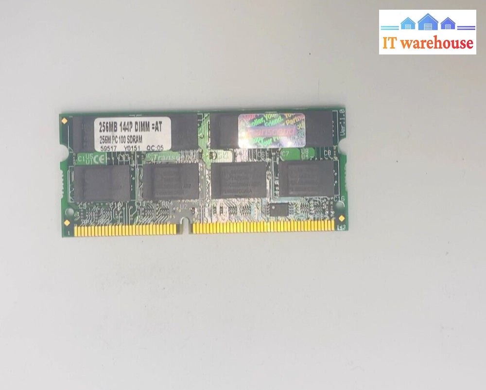 Vintage Transcend 256MB SDRAM-133MHz laptop RAM MEMORY