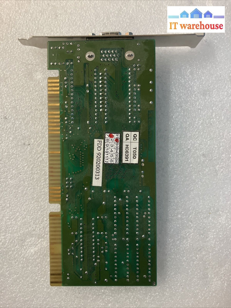 Vintage - Trident Tvga9000B 512K Isa Vga Card 9016X2/4 Lt2