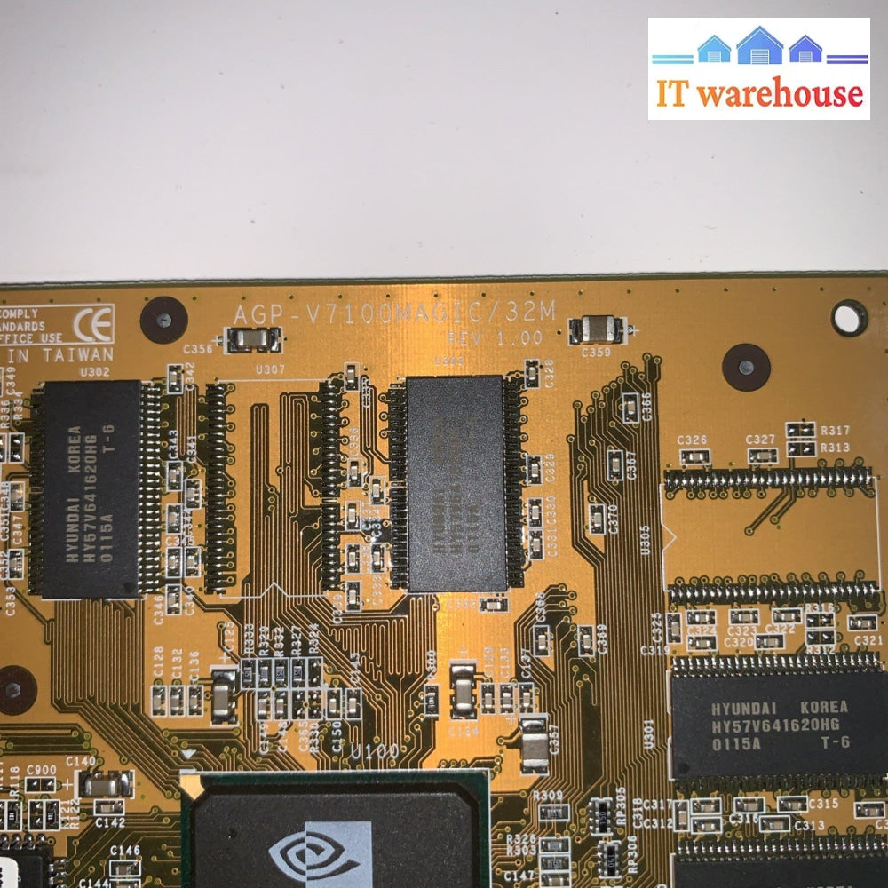 Vintage Video card - ASUS V7100MAGIC/T/N/32M/SD/U  AGP