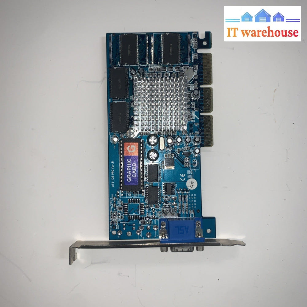 Vintage Video card - ATI-128 PRO Ver.B 32MB AGP