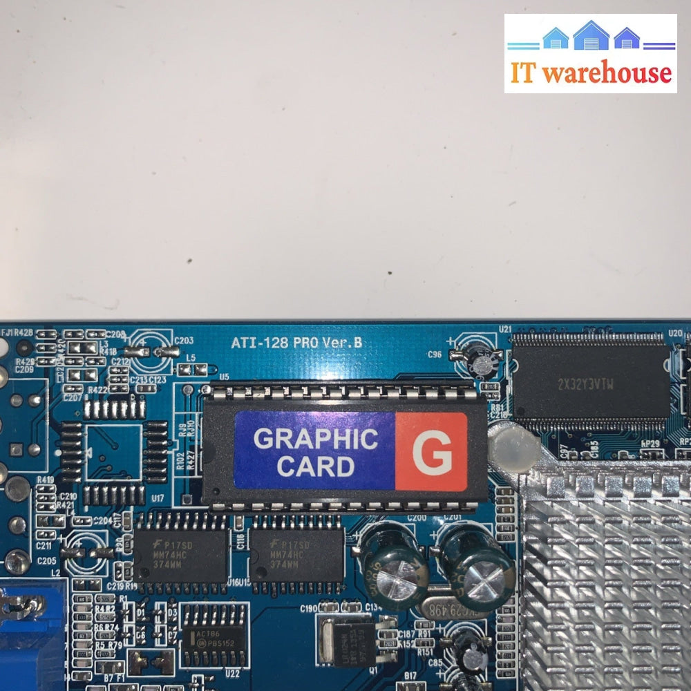 Vintage Video card - ATI-128 PRO Ver.B 32MB AGP