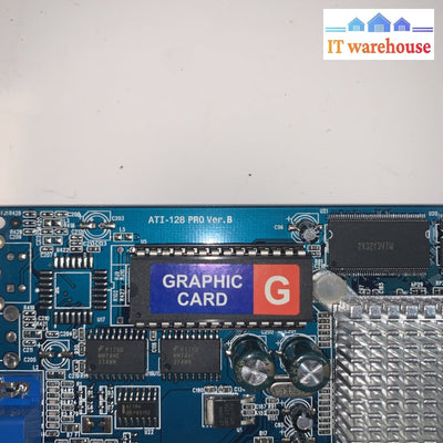Vintage Video card - ATI-128 PRO Ver.B 32MB AGP
