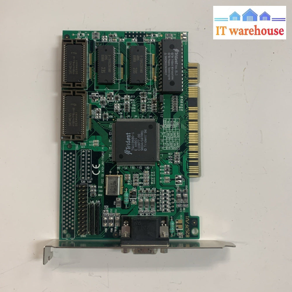 Vintage Video card - PCI Trident TGUI9680-1 VGA Gaming Card