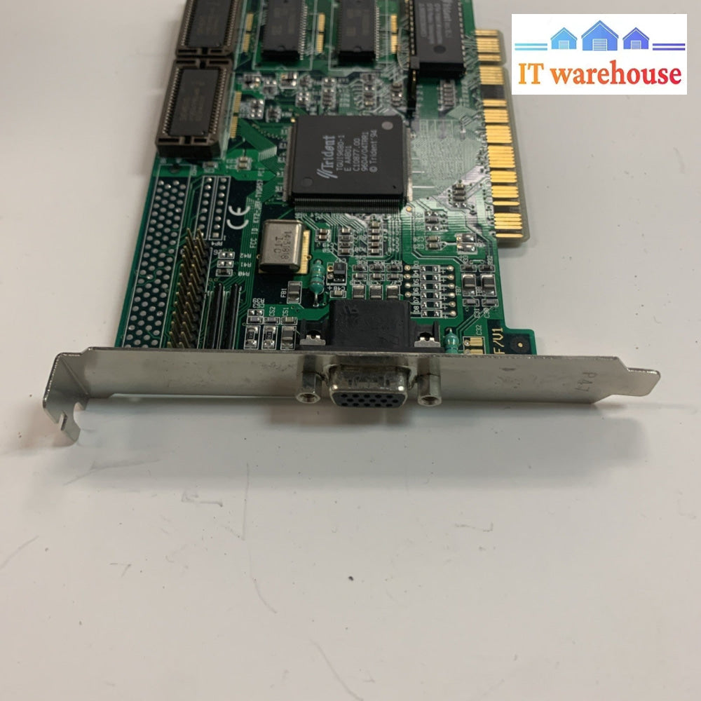 Vintage Video card - PCI Trident TGUI9680-1 VGA Gaming Card