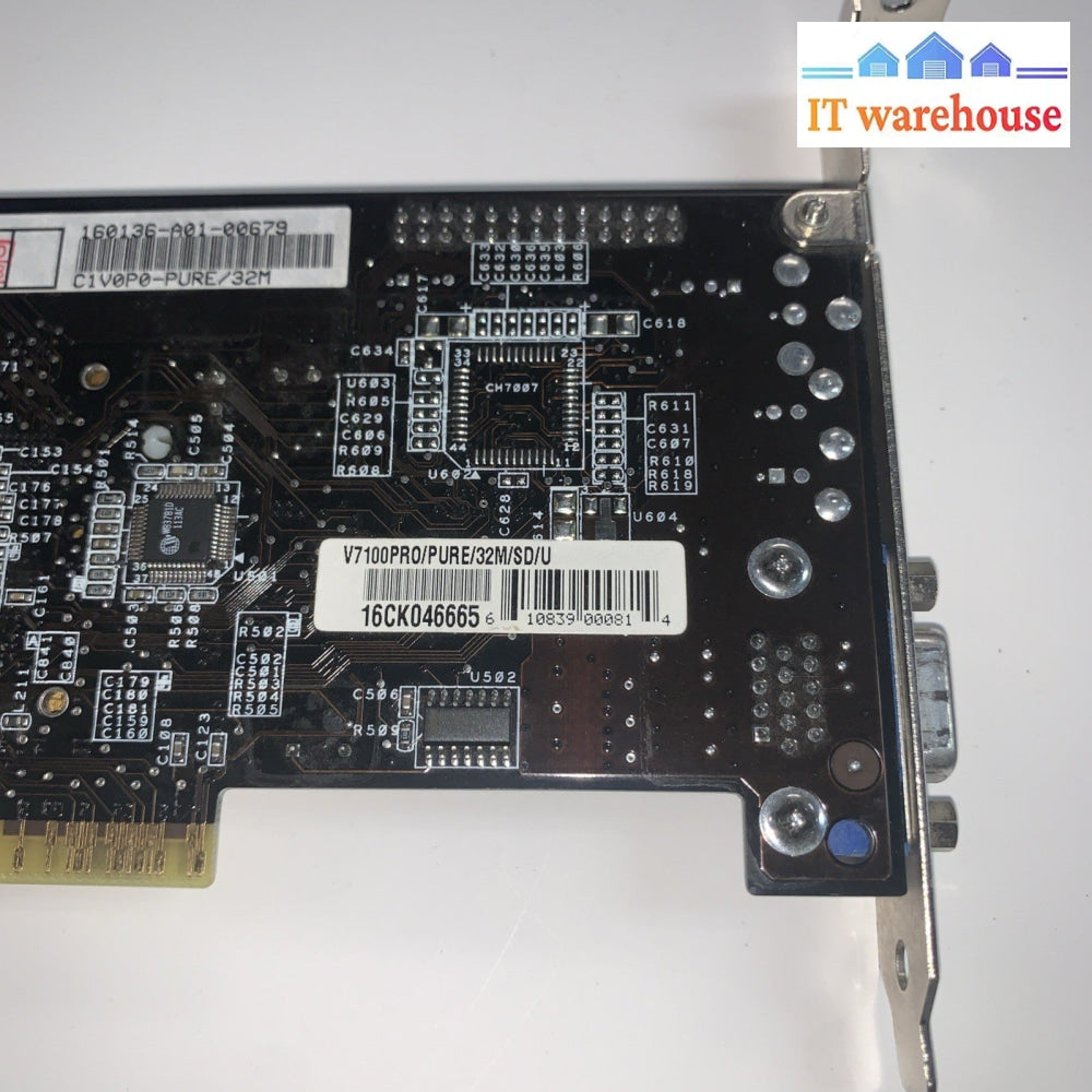 Vintage Video card - V7100PROPURE/32M/SD/U AGP