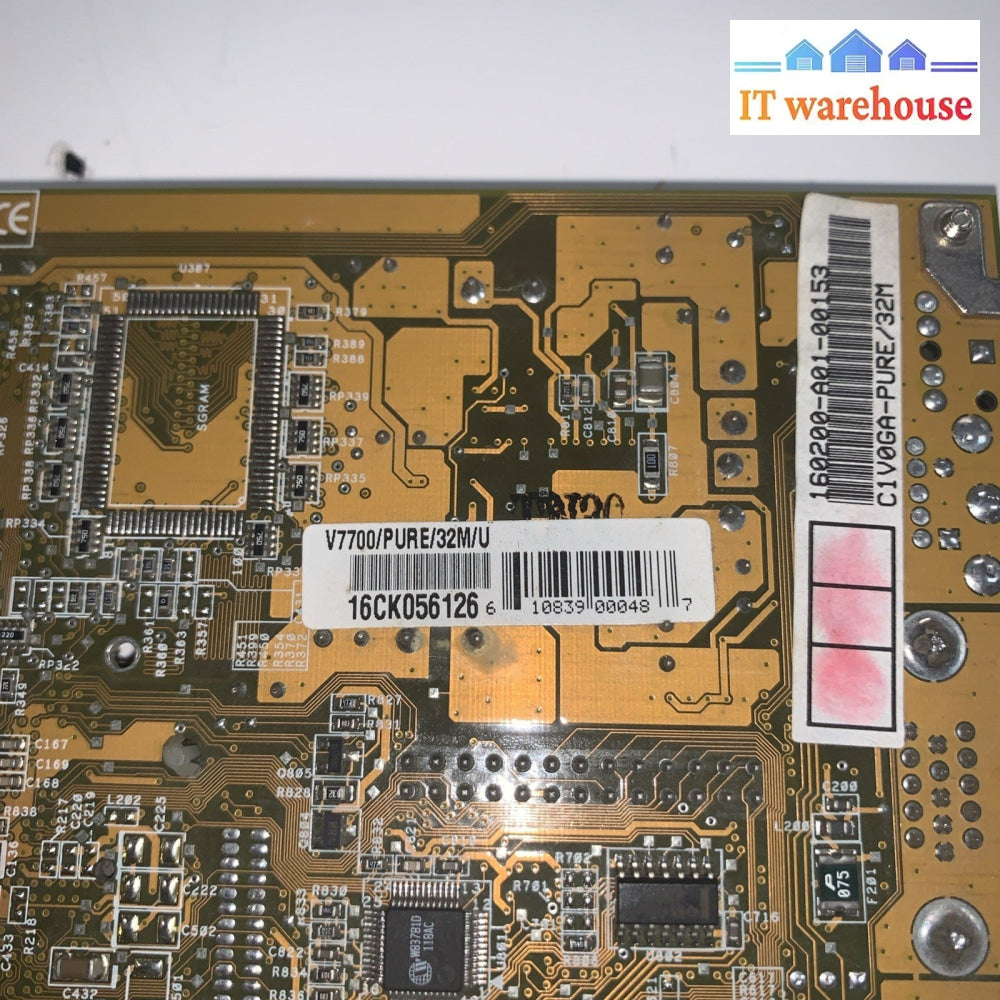 Vintage Video card - V7700/PURE/32M/U AGP
