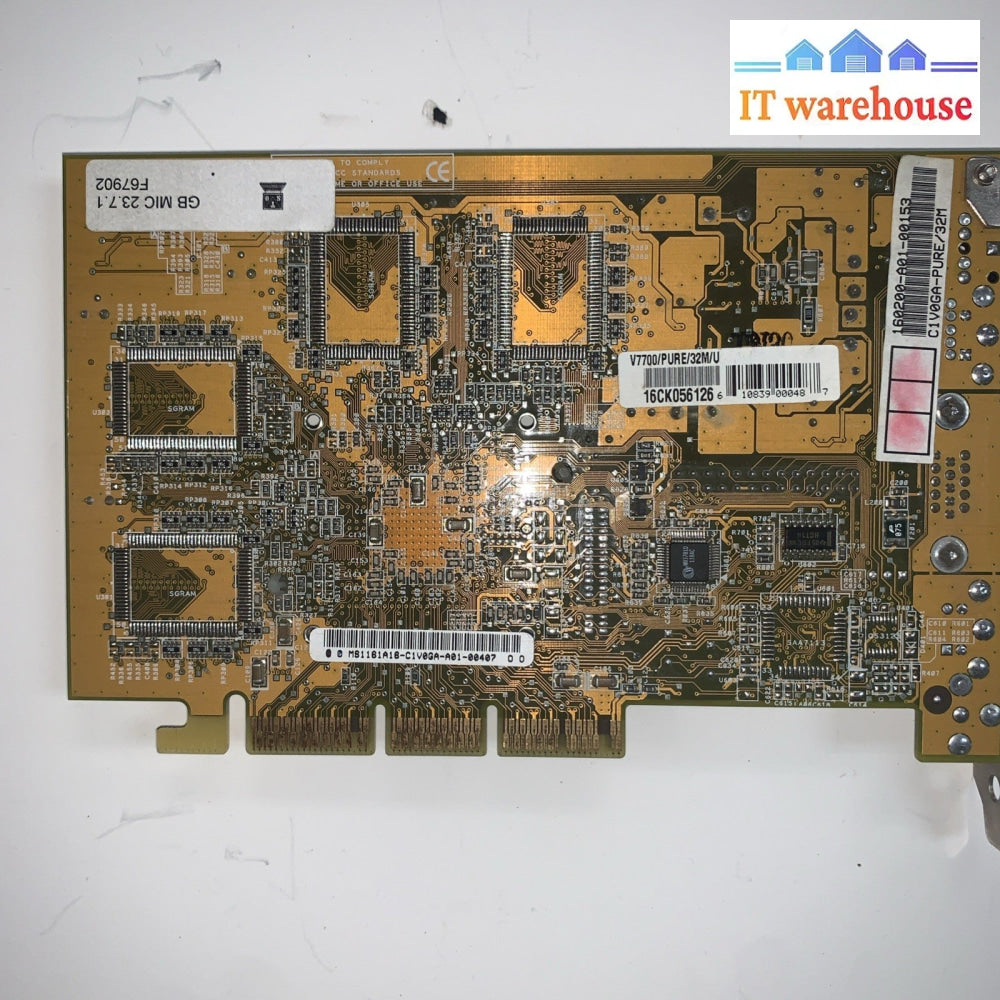 Vintage Video card - V7700/PURE/32M/U AGP