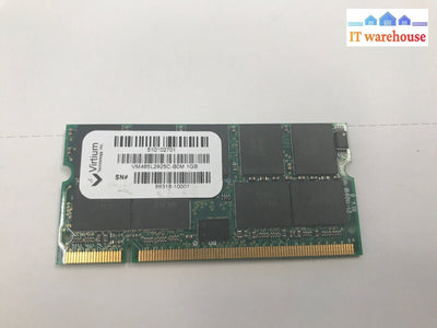 Virtium 1GB 2RX8 DDR PC-2700 333Mhz 200PIN SoDimm ECC Memory DUAL RANK 64X8