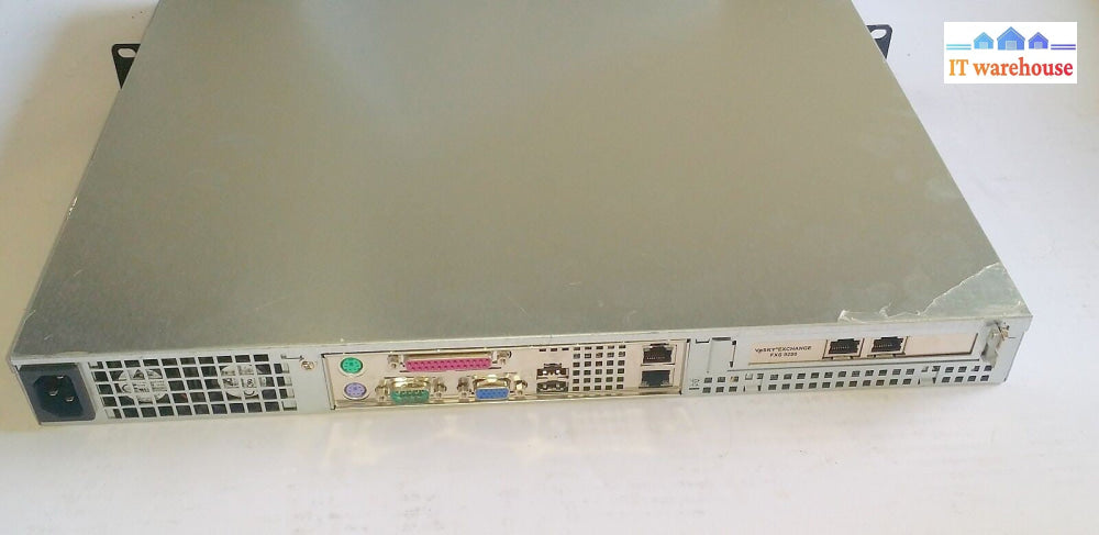 Vosky Exchange Pro VIS8 Quad Core Q6600 2.4GHz FXS-9280 MS-9218 Server 