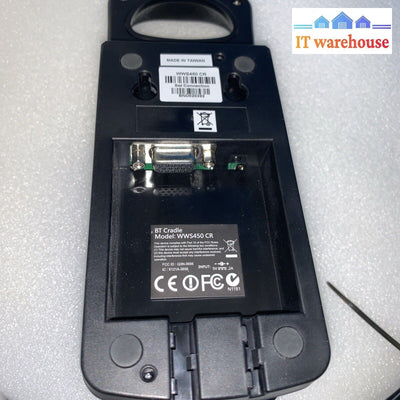 Wasp Barcode WWS450 WWS 450 BT Cradle & Charger ( No Scanner)
