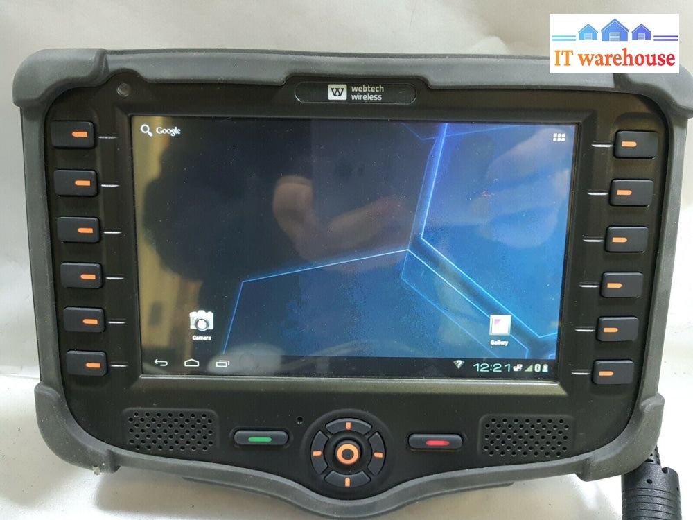 - WEBTECH WIRELESS TOUCHSCREEN TABLET WDT3500 WDT3500T WITH AC ADAPTER