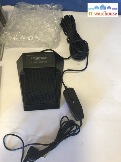 Wedge Boundary Microphone - Omni Directional w/control box - Nexxtech 3303022