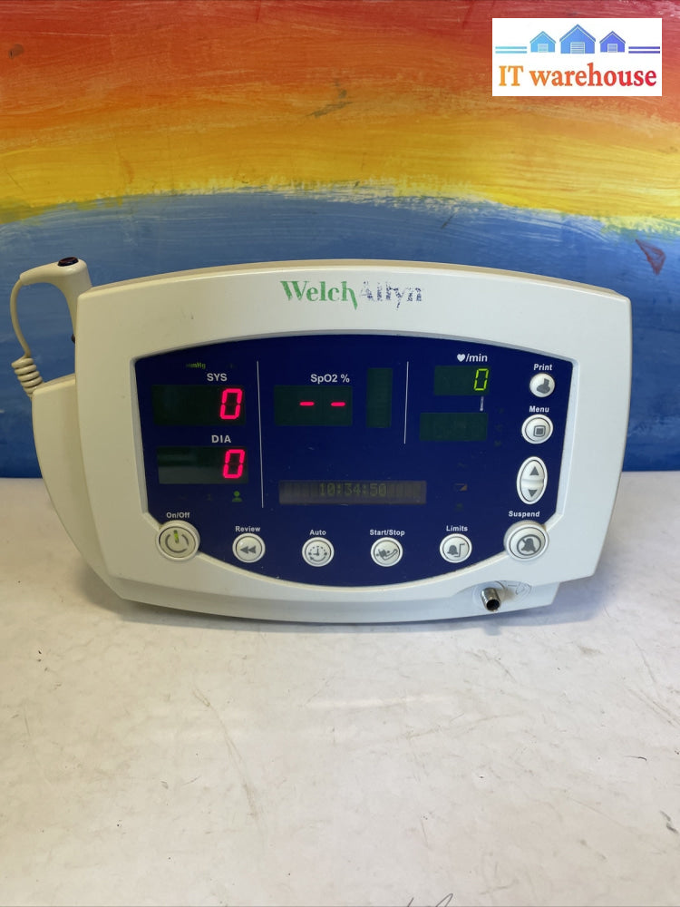 WELCH ALLYN 53STP VITAL SIGNS PATIENT MONITOR #1