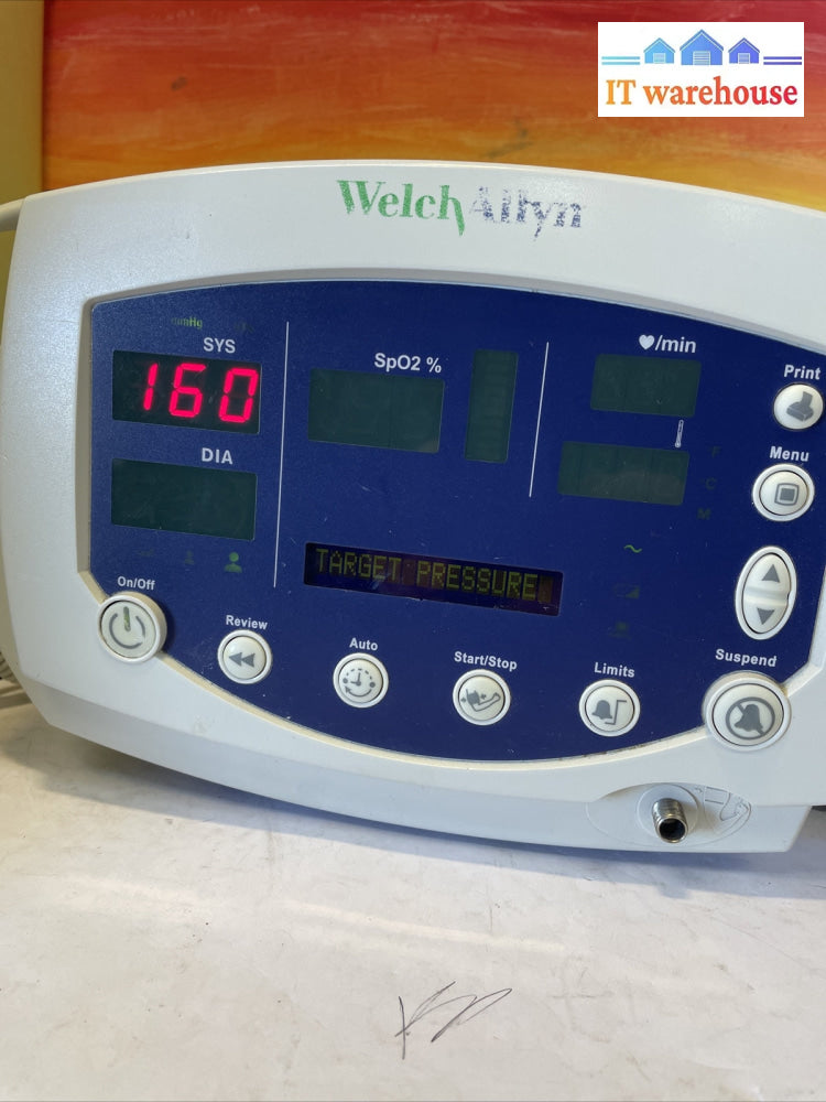 WELCH ALLYN 53STP VITAL SIGNS PATIENT MONITOR #1