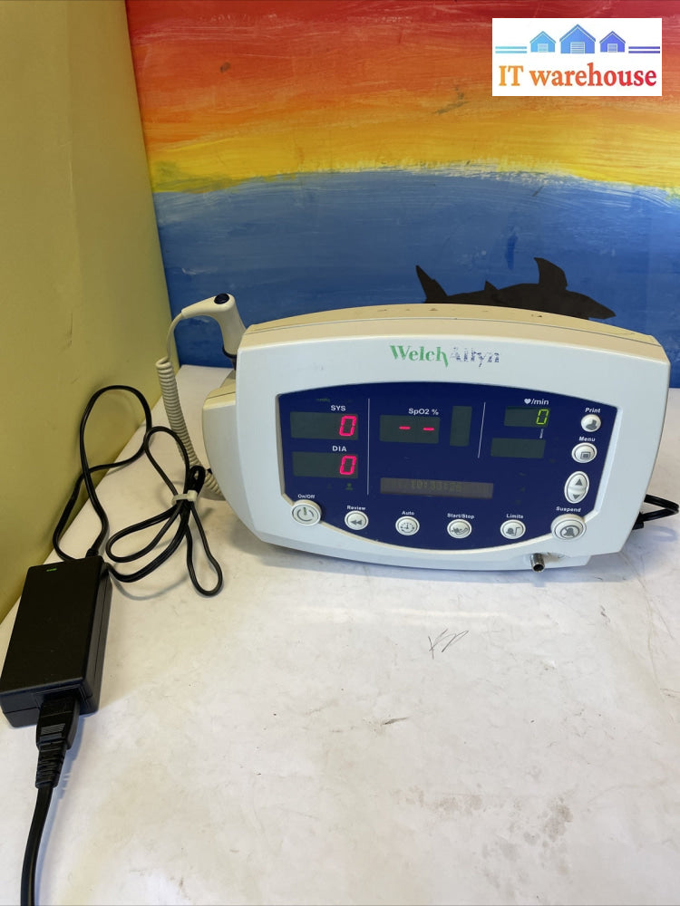 WELCH ALLYN 53STP VITAL SIGNS PATIENT MONITOR #1