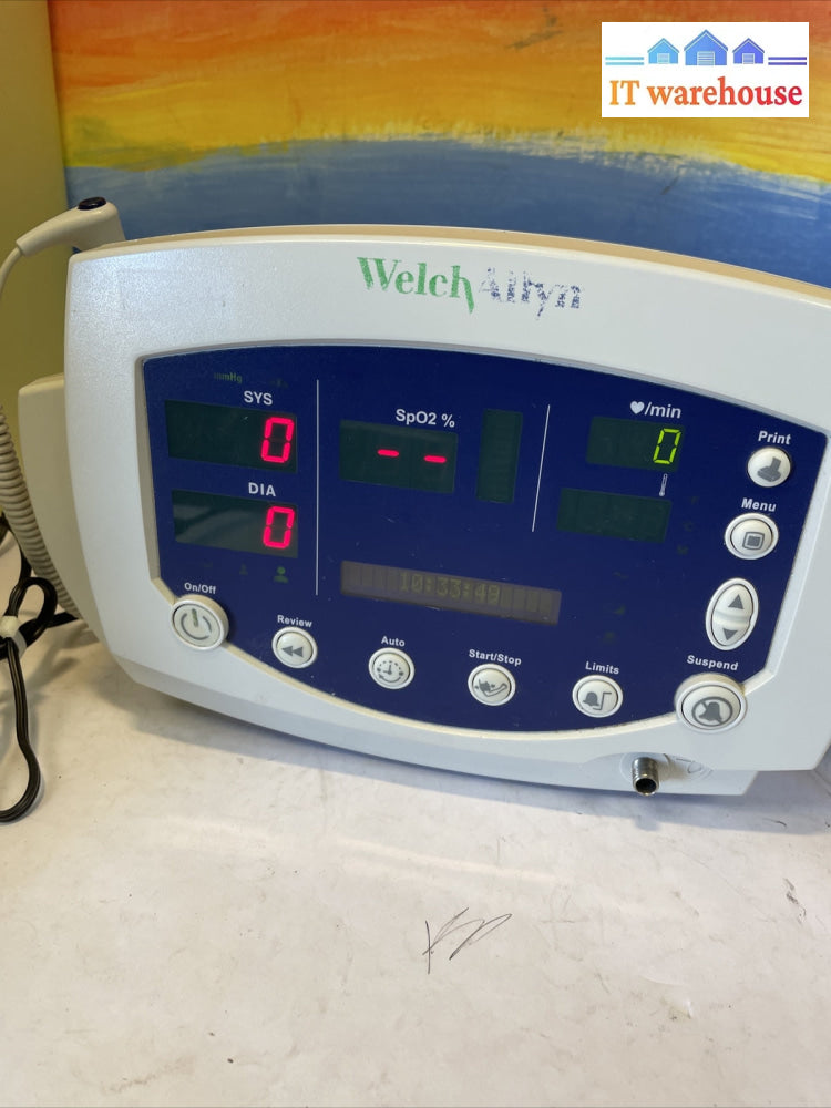 WELCH ALLYN 53STP VITAL SIGNS PATIENT MONITOR #1