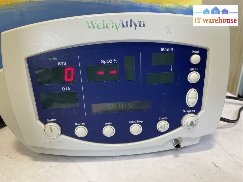 WELCH ALLYN 53STP VITAL SIGNS PATIENT MONITOR
