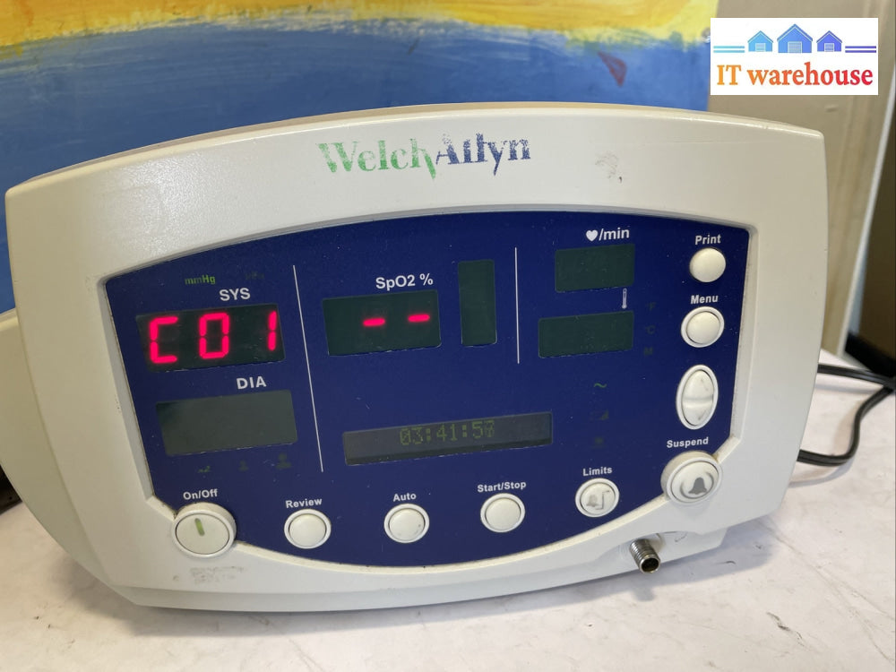 WELCH ALLYN 53STP VITAL SIGNS PATIENT MONITOR